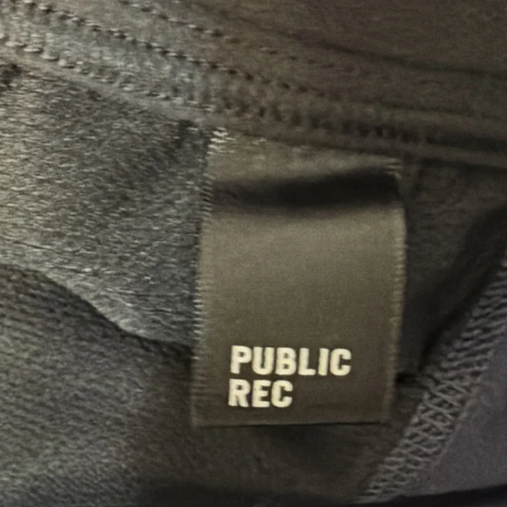 Public Rec All Day Everyday Joggers Mens 30x32 Blue Stretch Gym Pants Drawstring